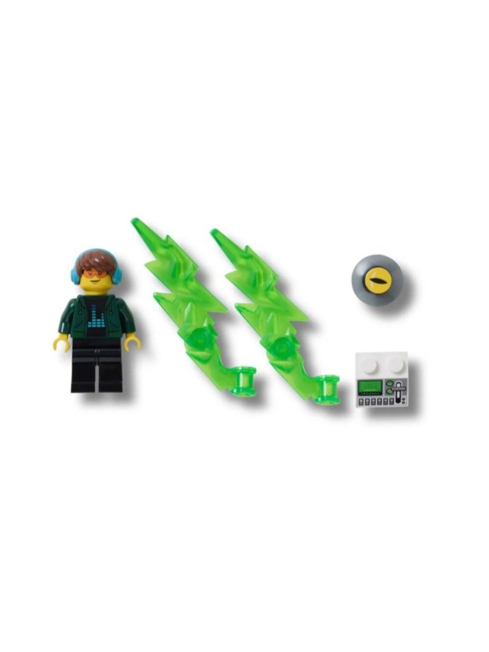 Crocs LEGO Gaming Jibbitz 5 Pack Minifig Lightning Charms 610655